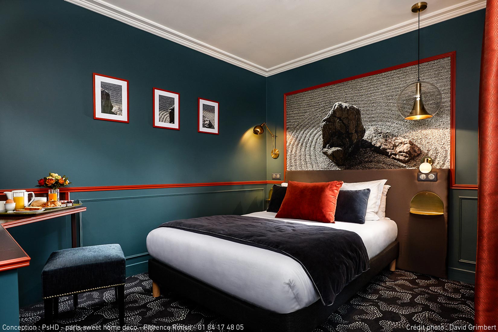 paris sweet home deco HOTEL daguerre Montparnasse rénovation décoration chambre